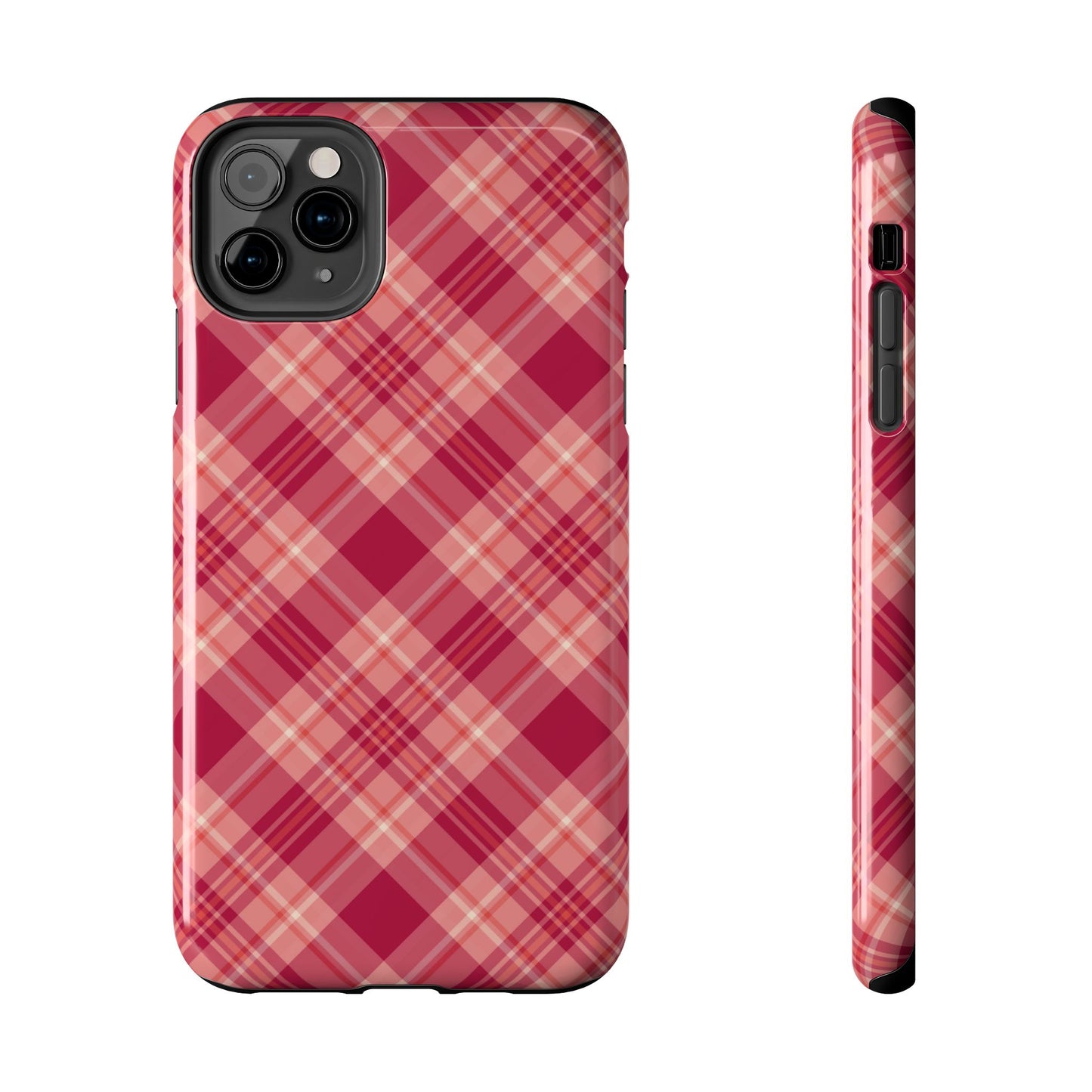 Rustic Red Plaid – iPhone Series Case