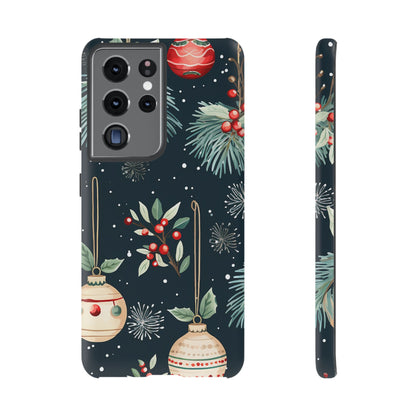 Elegant Christmas Ornaments and Pine - Samsung Galaxy Series Case