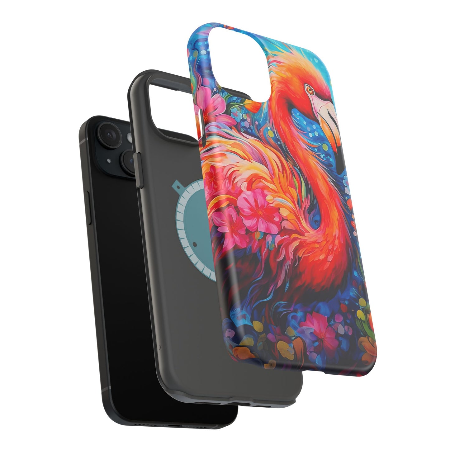 Tropical Elegance – Flamingo MagSafe iPhone Cases