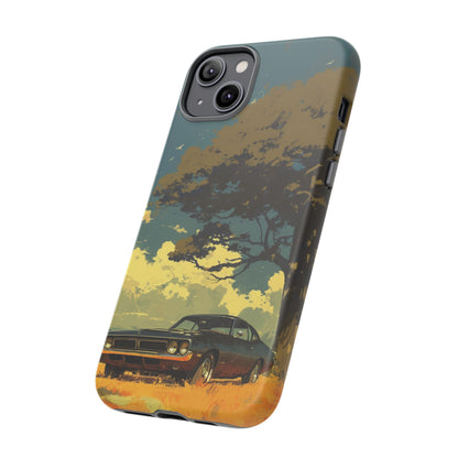 Retro Road Trip Vintage Car iPhone Case