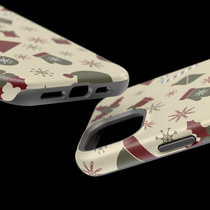 Vintage Holiday Cheer - MagSafe iPhone Series Case