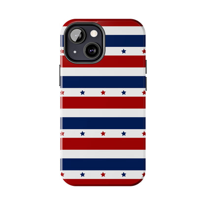 Patriotic Stars iPhone Case