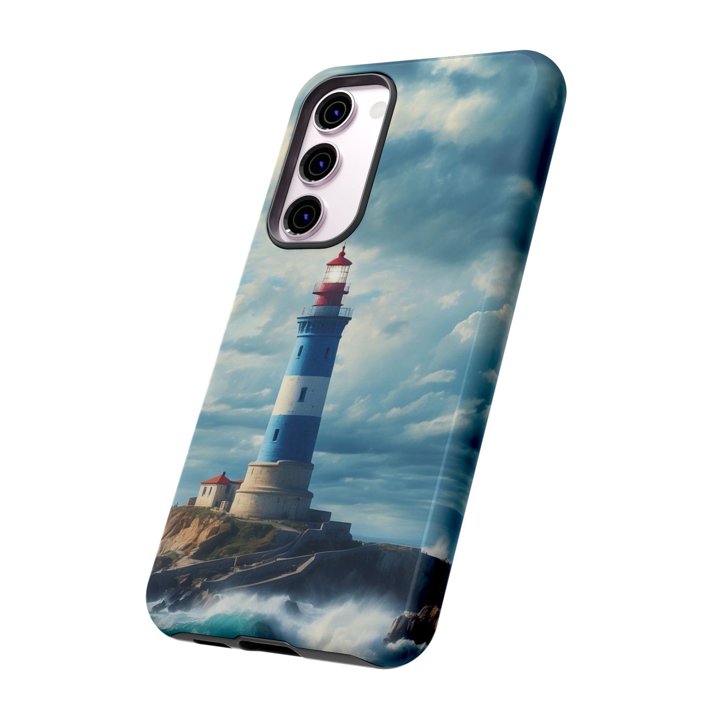 Samsung Galaxy Case - Coastal Lighthouse Design