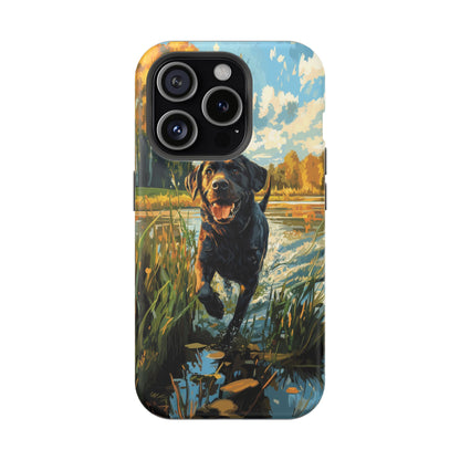 Golden Autumn Labrador - MagSafe iPhone Series Case