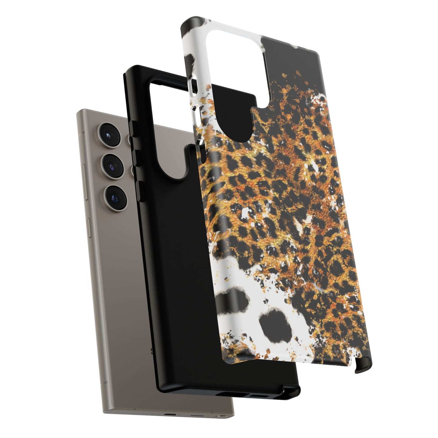 Bold Leopard Ink Splash - Samsung Galaxy Series Case