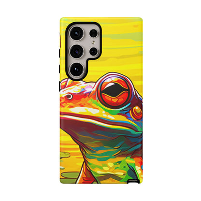 Vibrant Rainbow Frog Design – Samsung Galaxy Case