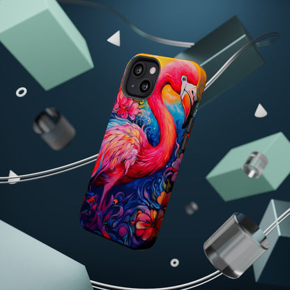 Flamingo Radiance – MagSafe iPhone Cases