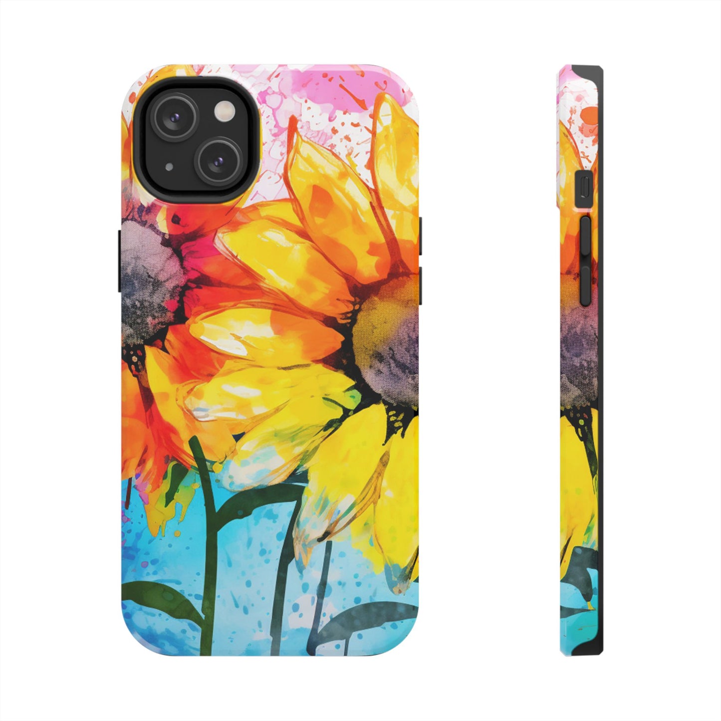 Bold Watercolor Sunflowers - iPhone Series Case