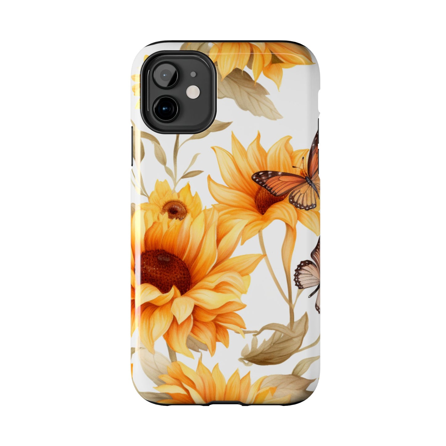 Sunflower & Monarch Garden - iPhone Series Case