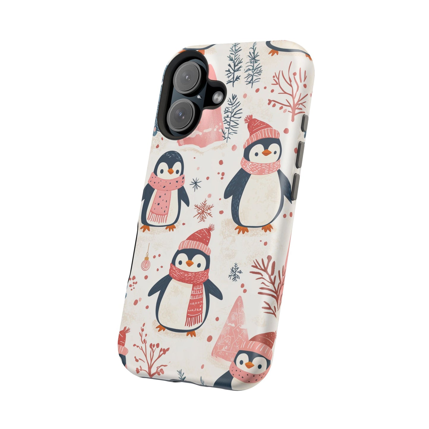 Penguin Paradise – Christmas Cheer MagSafe iPhone Case