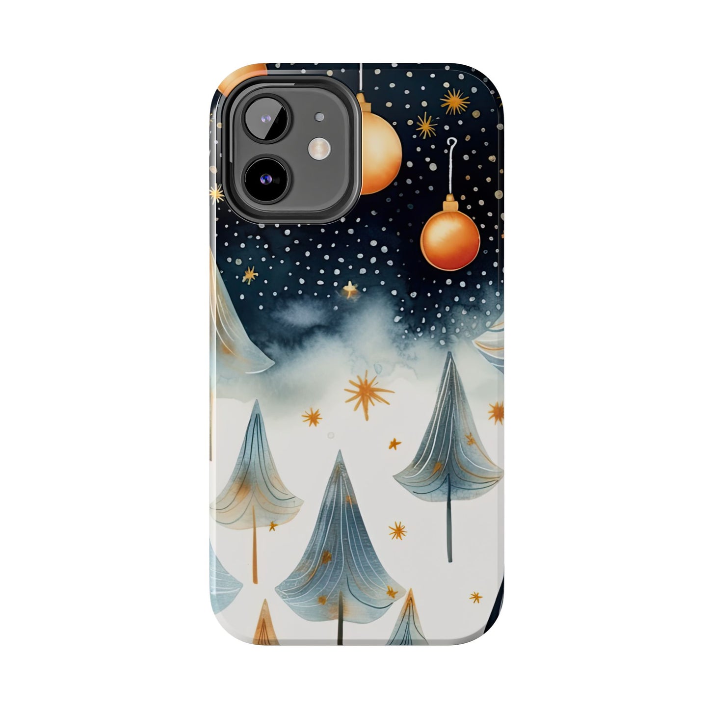 Winter Wonderland Gold Ornament – iPhone Series Case