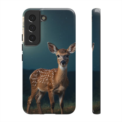 Samsung Galaxy Case – Mystic Fawn Under the Moonlit Sky