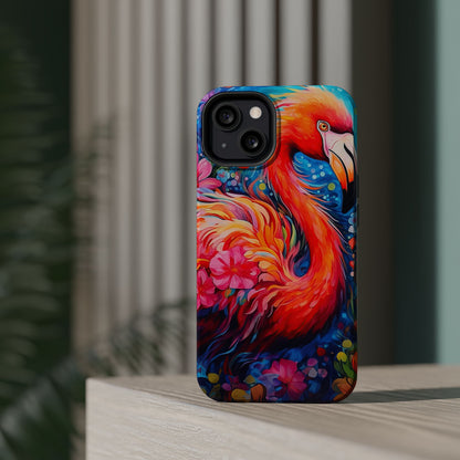 Tropical Elegance – Flamingo MagSafe iPhone Cases