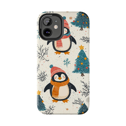 Penguin Wonderland – Snowy Christmas Cheer iPhone Case