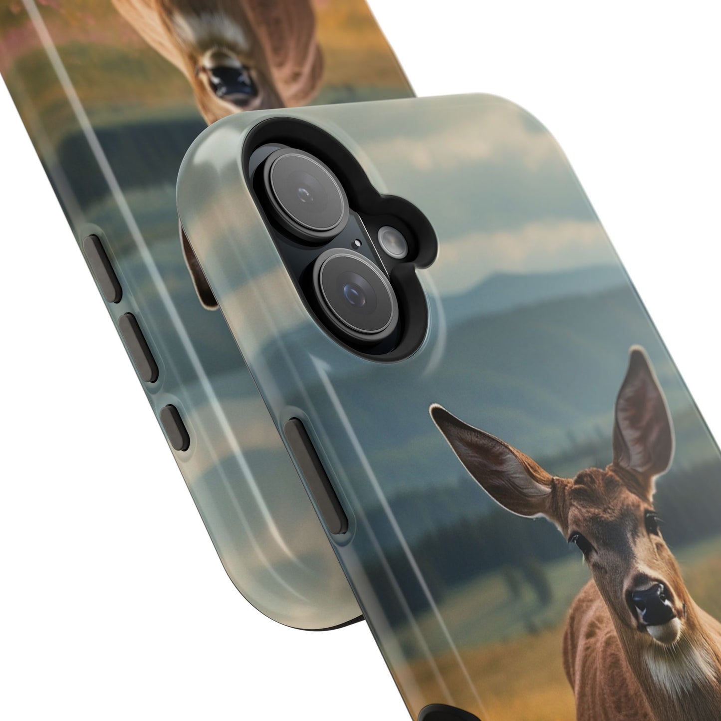 Rustic Meadow Deer – MagSafe iPhone Case