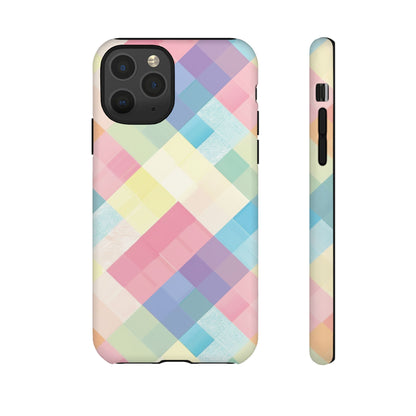 Spring Sonata Pastel Plaid Case