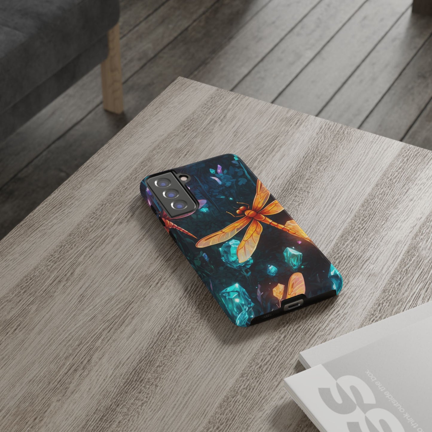 Mystical Dragonflies & Crystals – Samsung Galaxy Series Case
