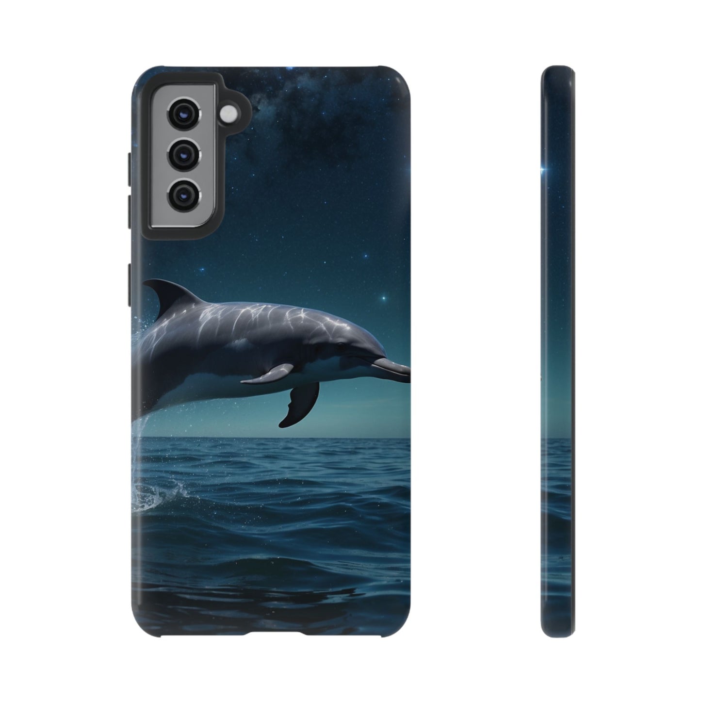 Midnight Ocean Dolphin - Samsung Galaxy Case