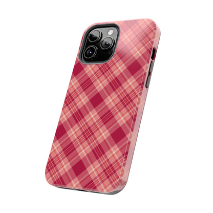 Rustic Red Plaid – iPhone Series Case