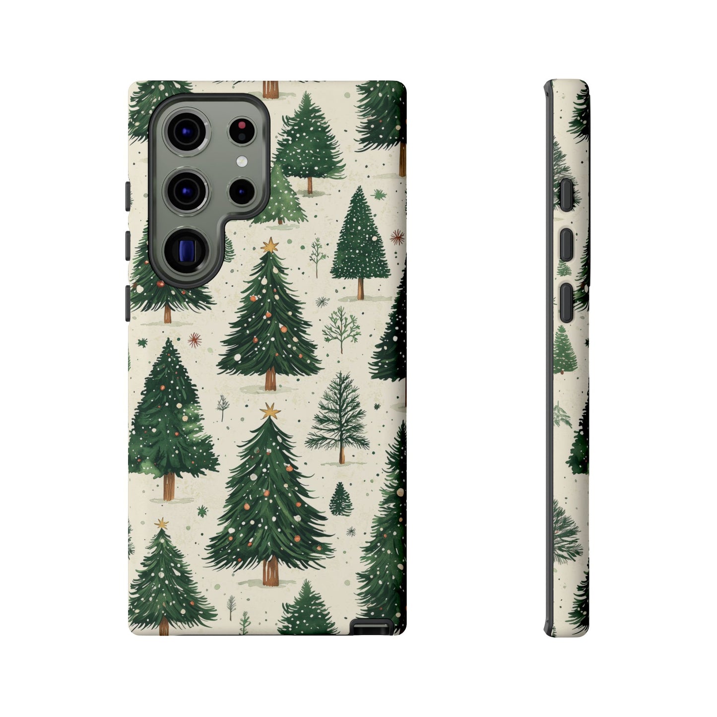 Festive Christmas Tree Forest Pattern – Samsung Galaxy Series Case