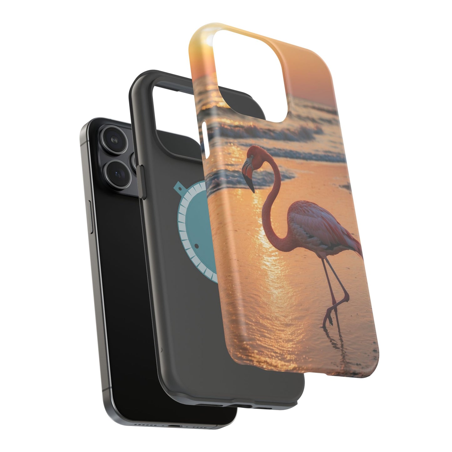 Island Beauty – Flamingo MagSafe iPhone Cases