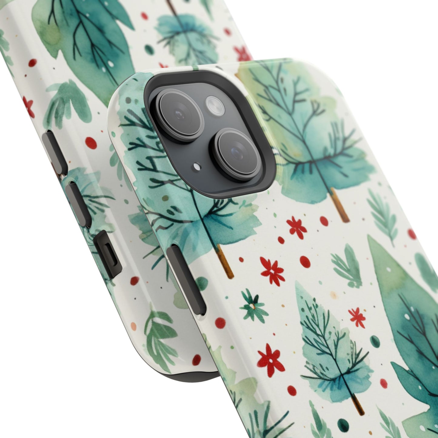 Watercolor Winter Forest - MagSafe iPhone Series Case