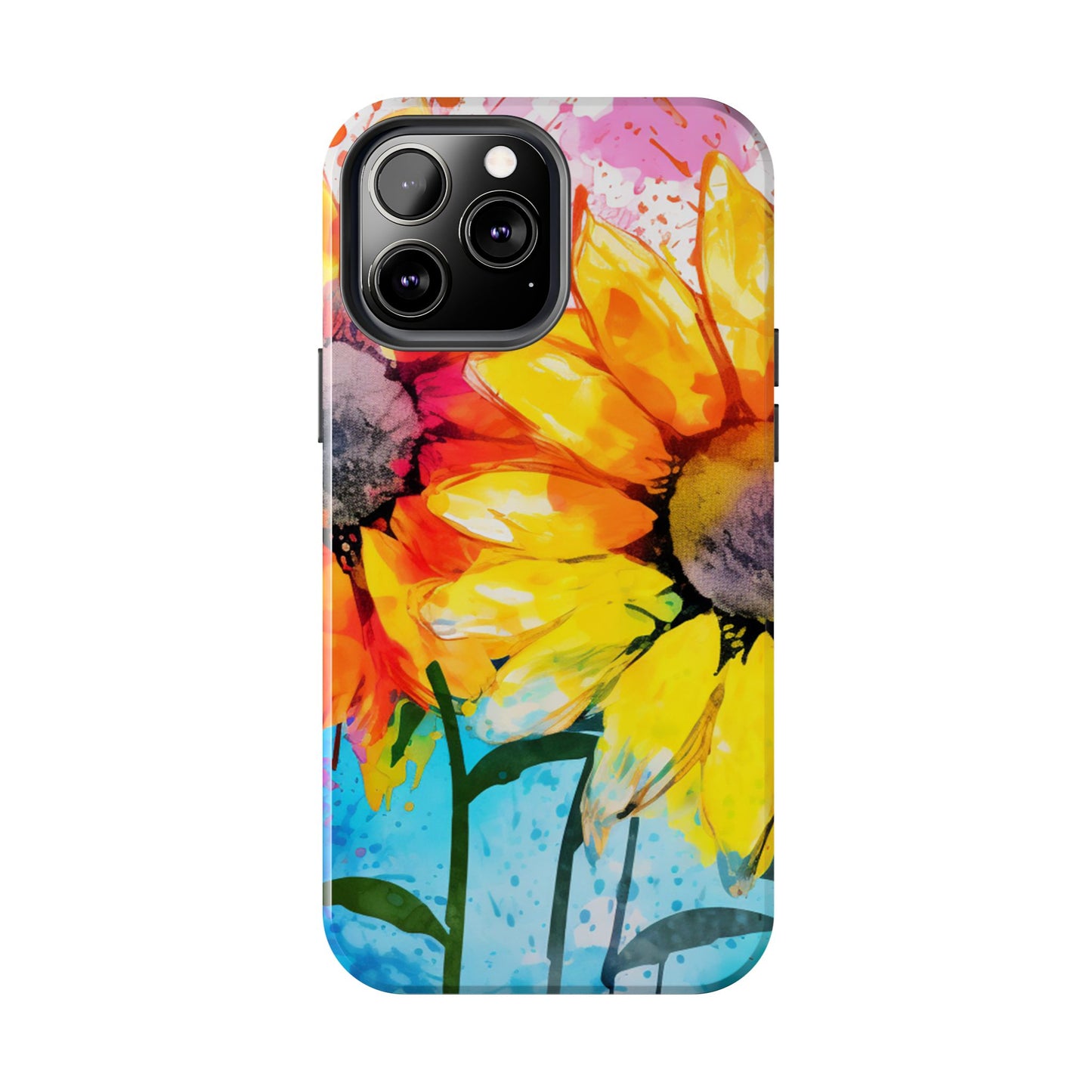 Bold Watercolor Sunflowers - iPhone Series Case