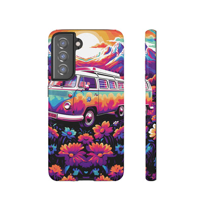 Groovy Floral Sunset Van – Samsung Galaxy Series Case