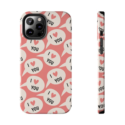 I Love You iPhone Case