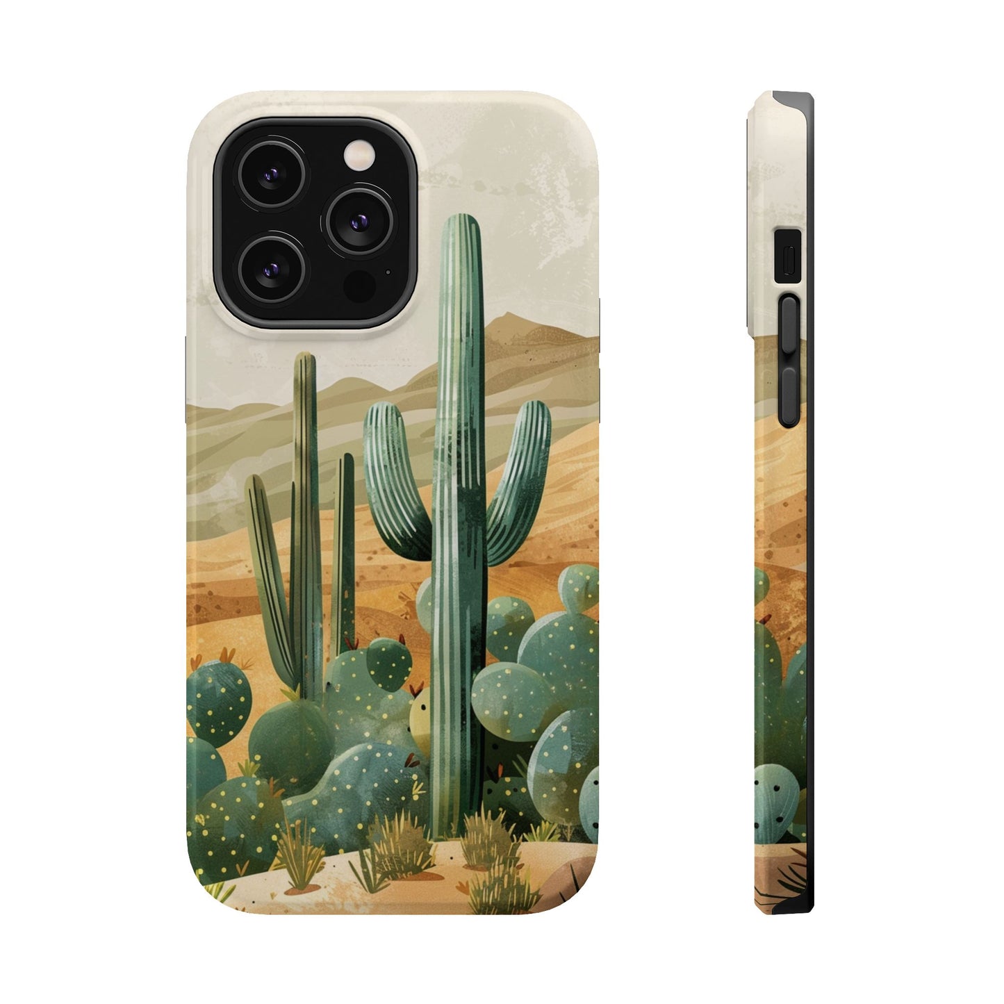 Desert Oasis Cactus iPhone Case