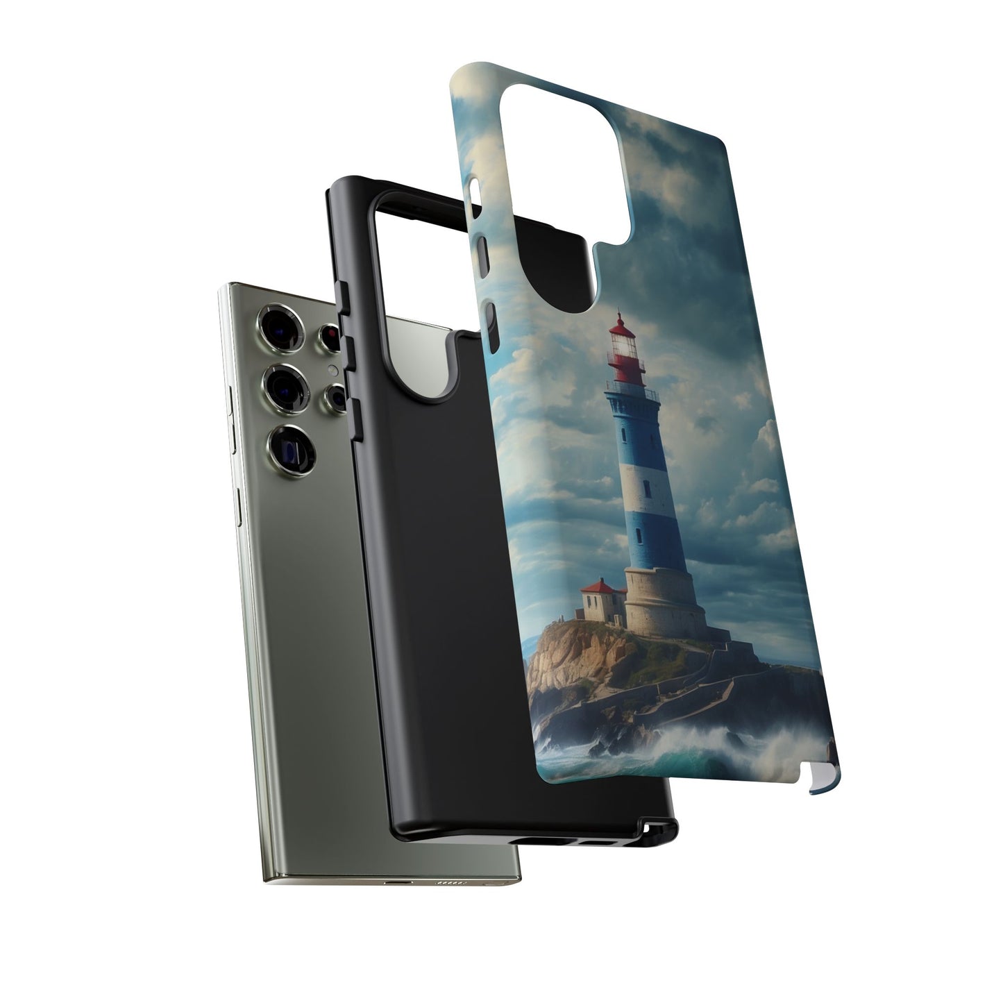 Samsung Galaxy Case - Coastal Lighthouse Design