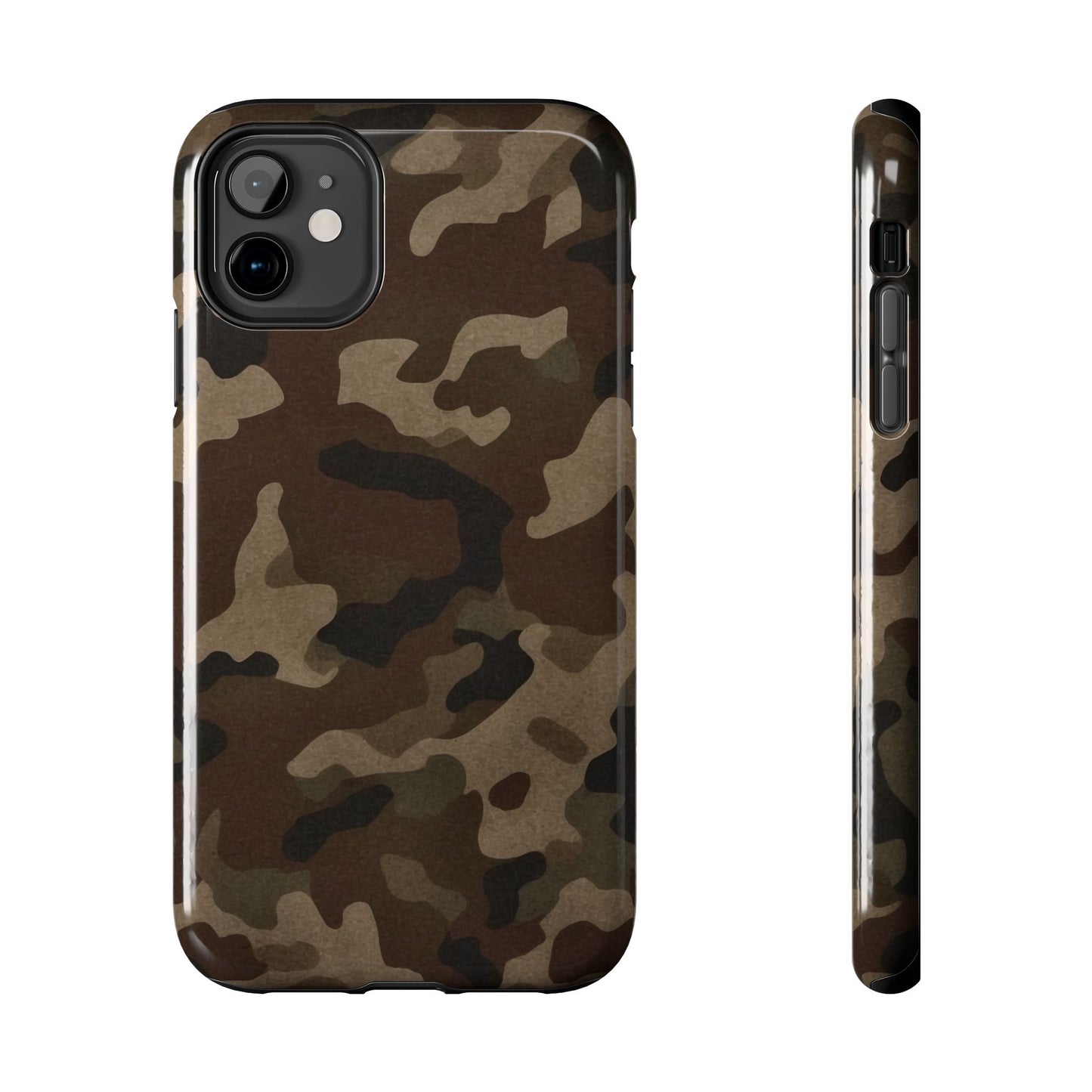 Classic Camouflage iPhone Case – Rugged Woodland Camo Protection