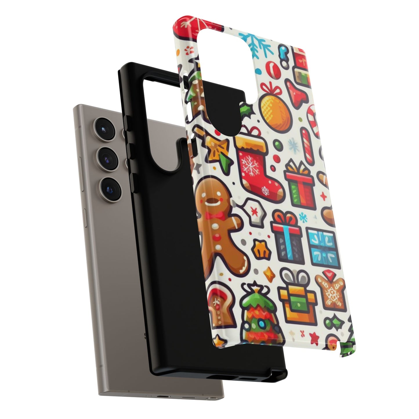 Festive Christmas Icons Pattern – Samsung Galaxy Series Case