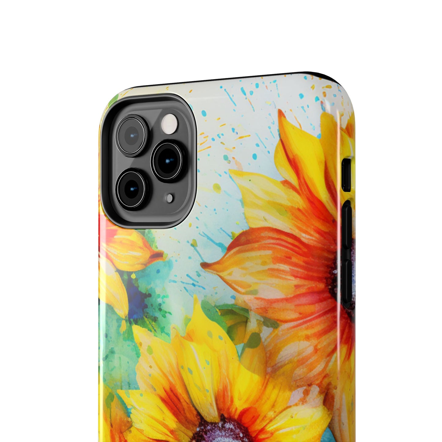 Watercolor Sunflower Splash - iPhone Series Case