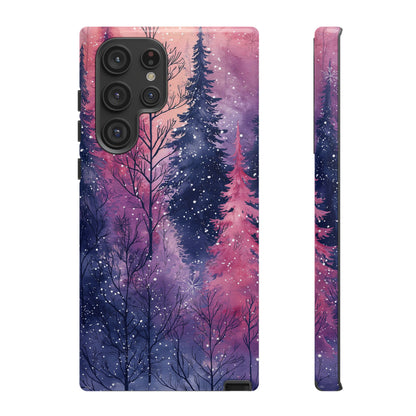 Sunset Snow Forest - Samsung Galaxy Series Case