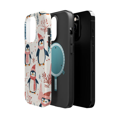 Penguin Paradise – Christmas Cheer MagSafe iPhone Case