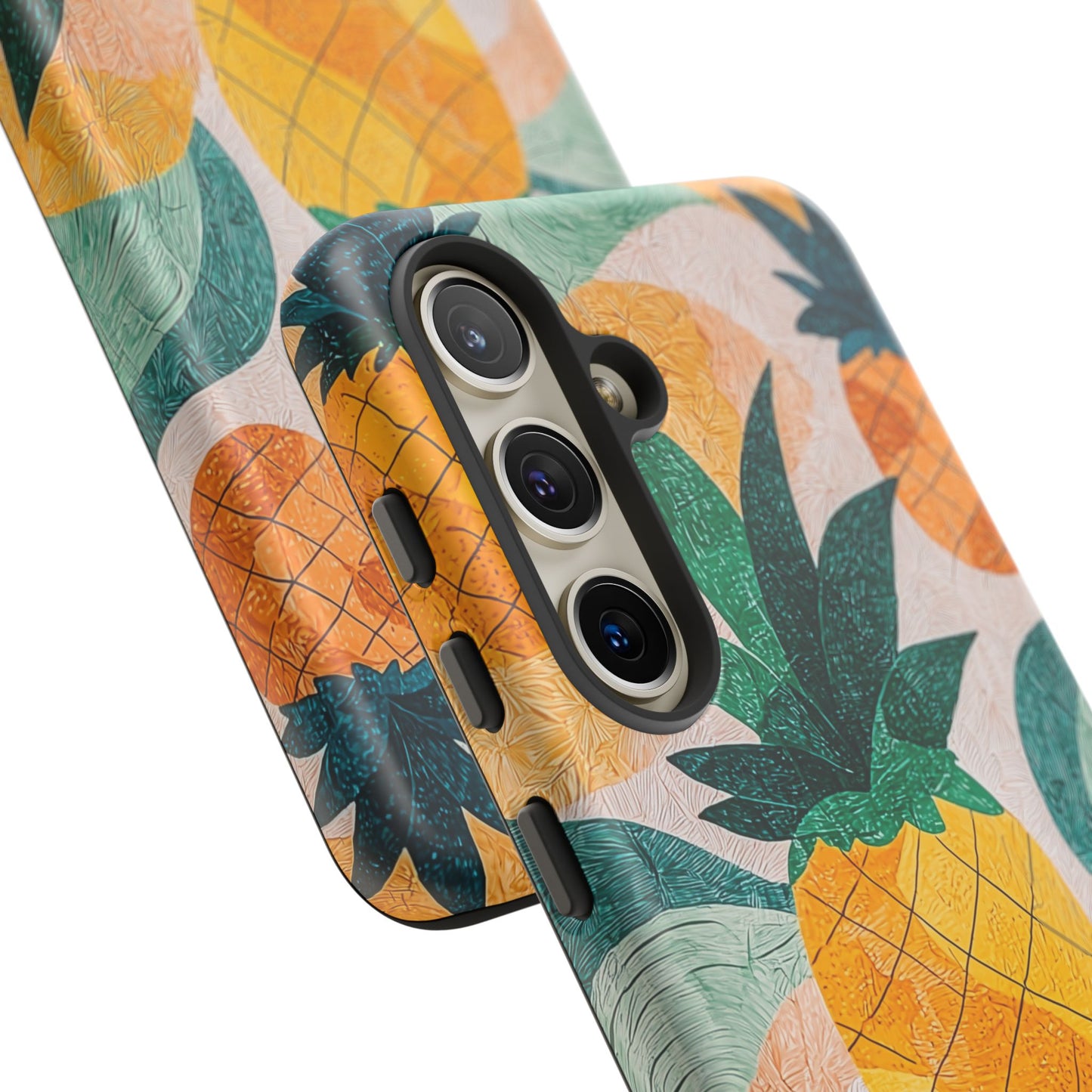 Tropical Pineapple Samsung Galaxy  Case – Vibrant Fruit Design, Tough Dual-Layer Protection