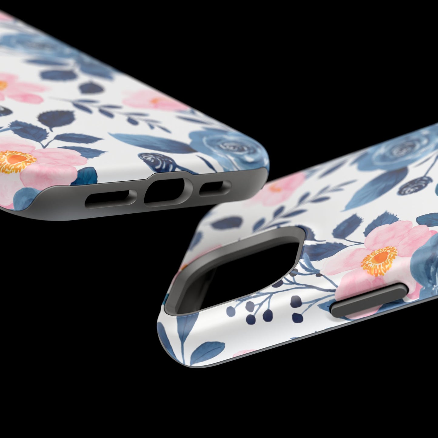 Pastel Garden Charm – MagSafe Case with Soft Watercolor Floral Print