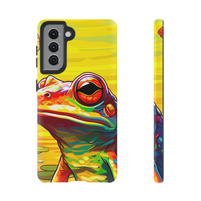 Vibrant Rainbow Frog Design – Samsung Galaxy Case