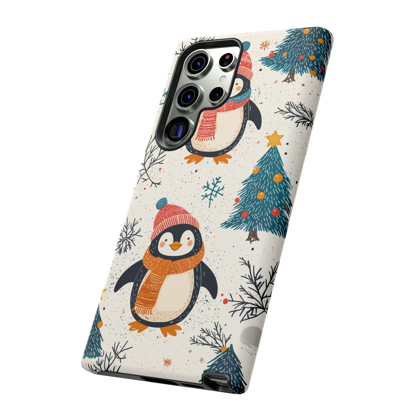 Penguin Wonderland – Snowy Christmas Cheer Samsung Galaxy Case