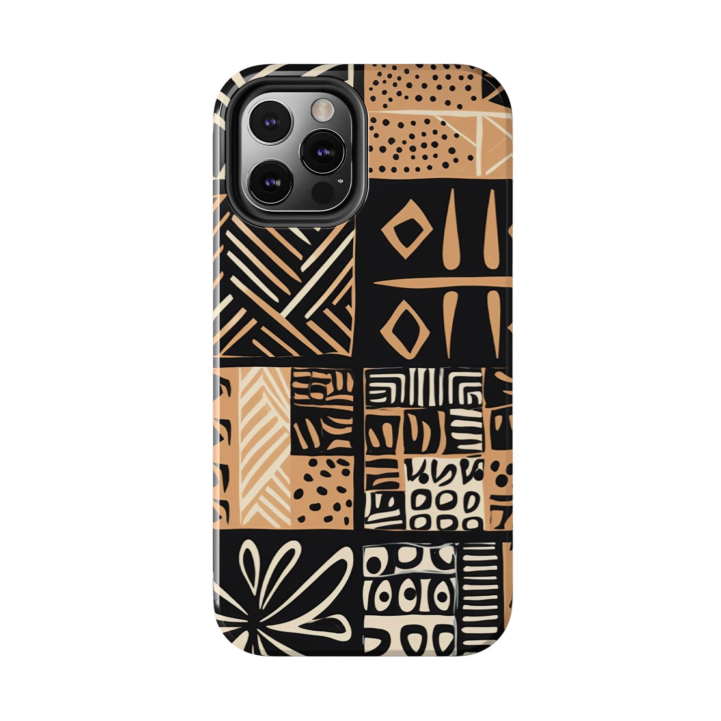 Tribal Geo-Pattern iPhone Series Case – Bold Ethnic Design