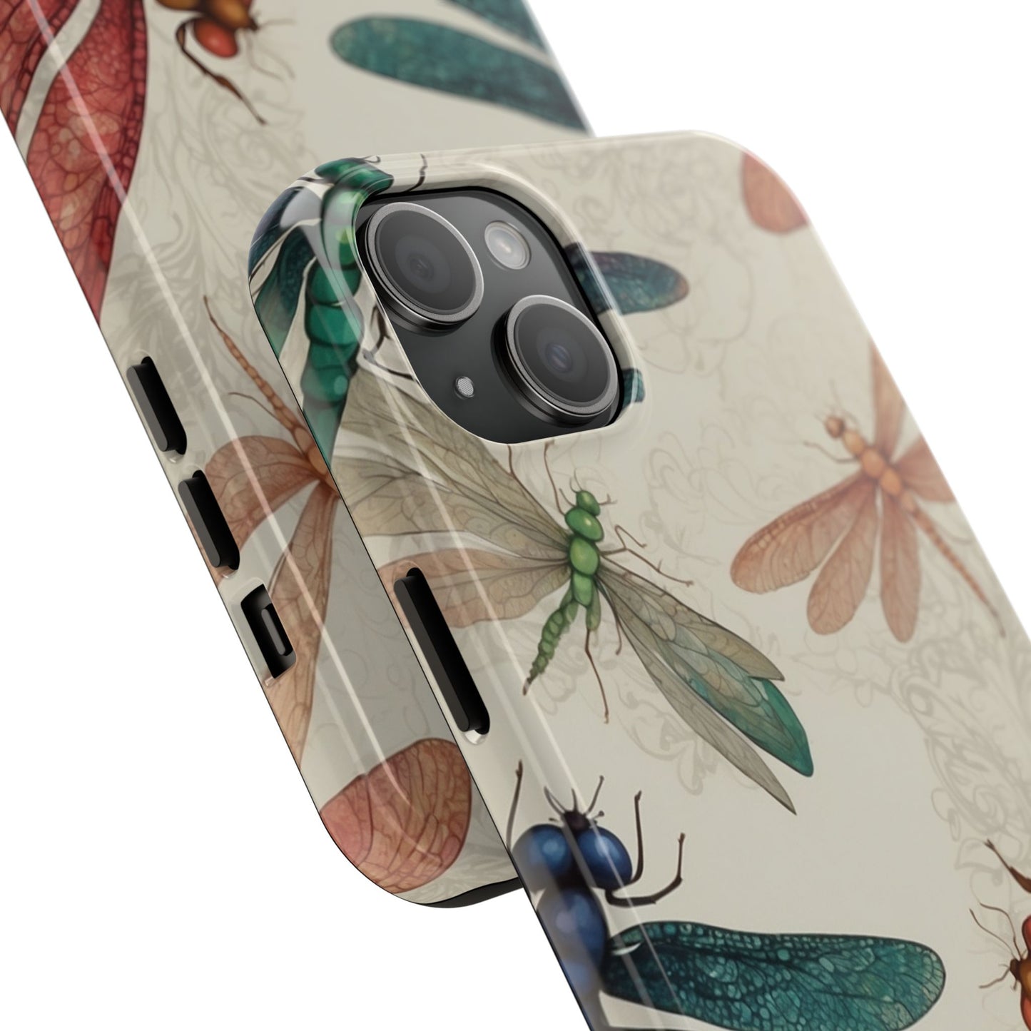 Vintage Dragonfly Garden – iPhone Series Case