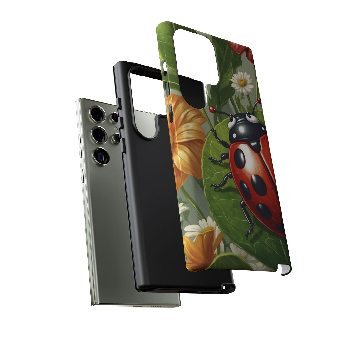 Ladybug Garden Samsung Galaxy Case – Nature-Inspired Design