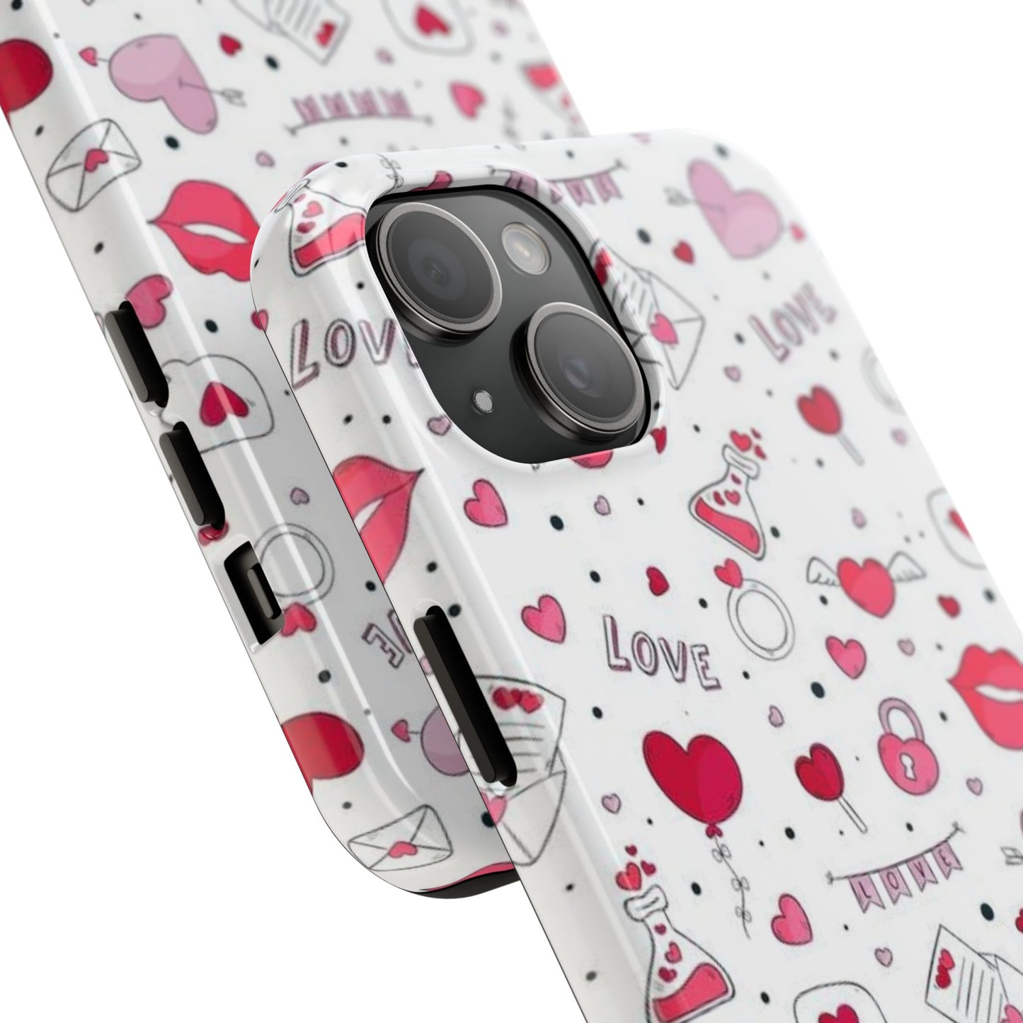 iPhone Case: Romantic Love-Inspired Icons Case