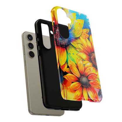 Vibrant Sunflower Splash - Samsung Galaxy Series Case