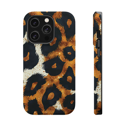 Safari Noir Gold Leopard iPhone Case