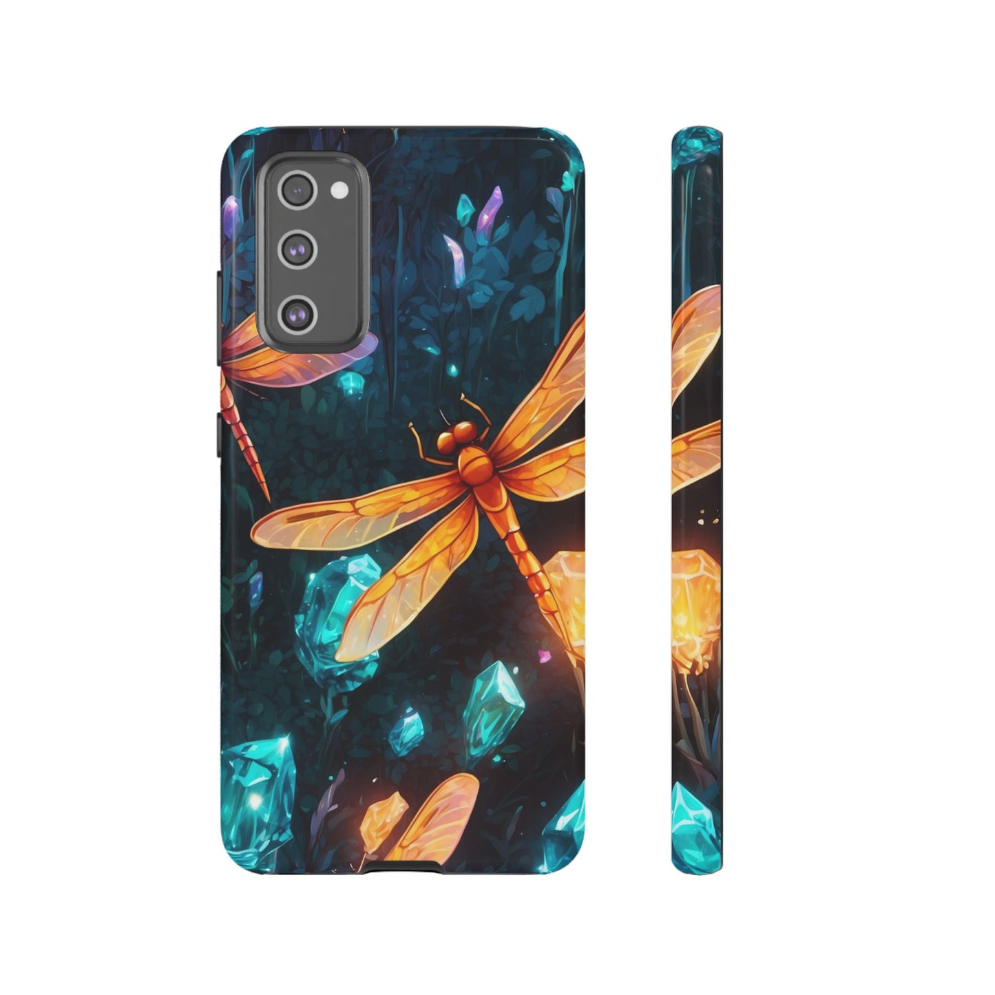 Mystical Dragonflies & Crystals – Samsung Galaxy Series Case