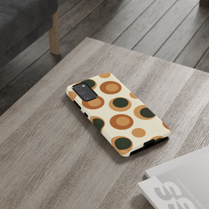 Retro Earthy Circles - Samsung Galaxy Case