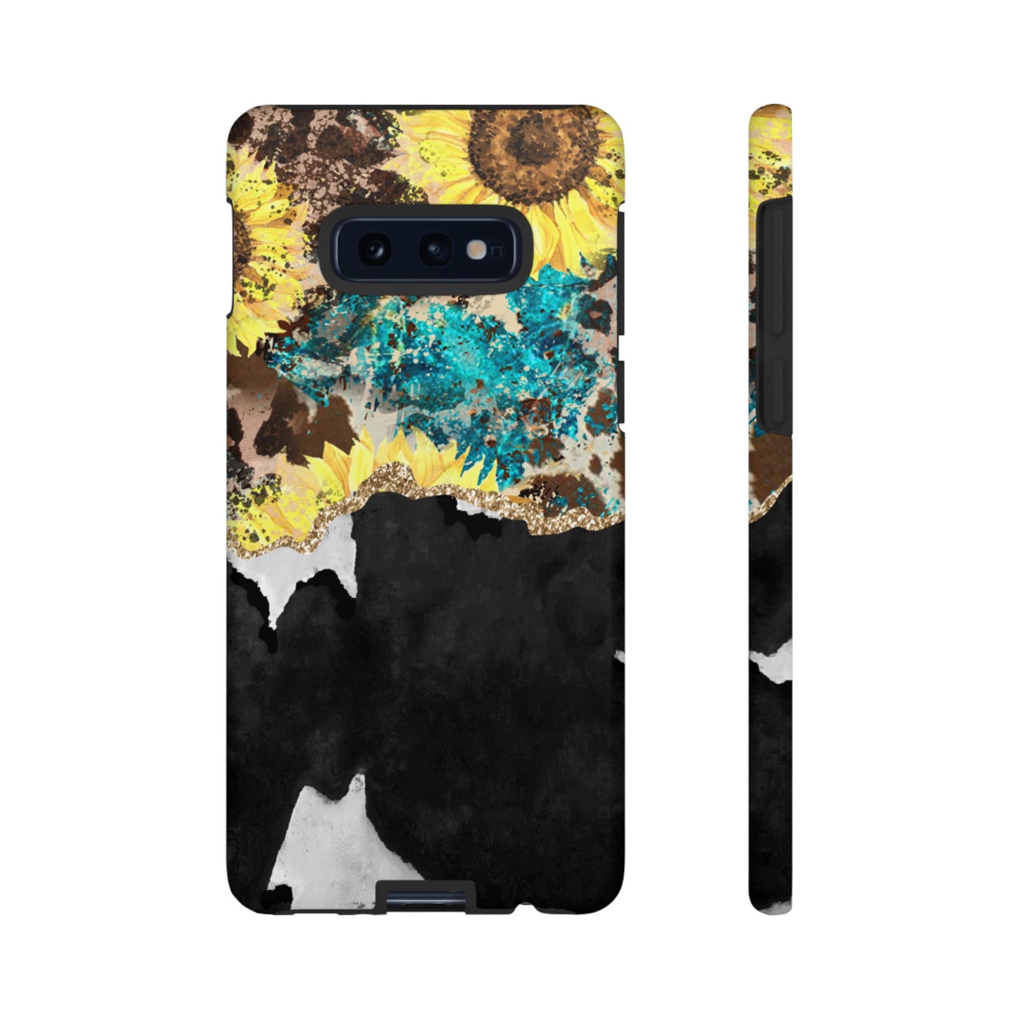 Rustic Sunflower Leopard Glam - Samsung Galaxy Series Case