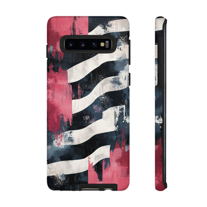 Blood Zebra Samsung Case – Bold Red & Black Pattern